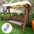 thumbnail image 5 of Deeceymbur Outdoor Cushion Waterproof Sunproof Four Fold Beach Chair Seat Pad for Lounger Swing Hanging Basket 79X22 Inches, 5 of 8