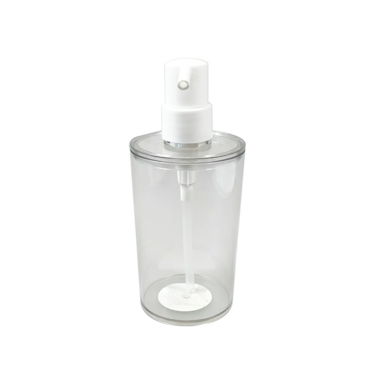 Smoked Glass Soap Dispenser Bottle - 2 Sizes Available