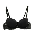 thumbnail image 1 of Wuffmeow Women Push Up Lace Beauty Bra Breast Underwear Adjustment Support Bras, 1 of 3