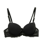 Saient Sexy Lace Women Bra Push Up Bra Lace Push-up Breast Adjustment Push Up Support Bra A B Cup