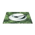 thumbnail image 3 of Leaves Green 12×18 inch Placemats Heat Resistant Washable Foldable Rectangular Placemats Set Decoration Indoor Outdoor for Kitchen Dining Table 1PC, 3 of 8