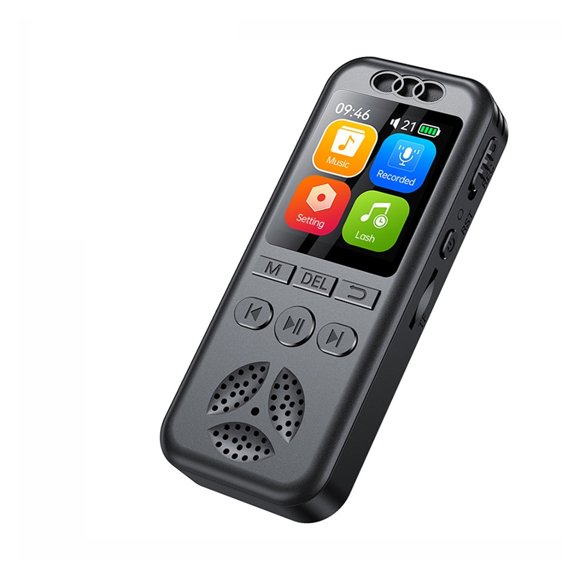 Digital Voice Recorder Voice Activated Audio Recording Noise Reduction with Playback MP3 Music ,One-touch operation