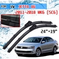 thumbnail image 2 of Para Volkswagen VW Jetta A6 5C6 Mk6 6 2011 2012 2013 2014 2015 2016 2017 2018 Accesorios Escobillas de limpiaparabrisas delantero de coche, 2 of 4