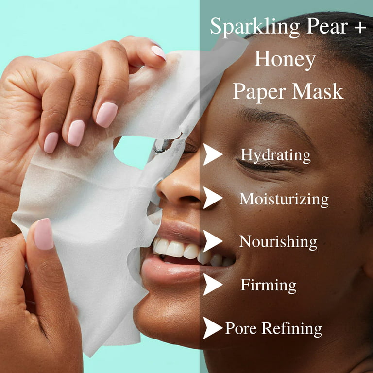 Plastic Face Mask Lifting and Tightening French Pattern Sleep