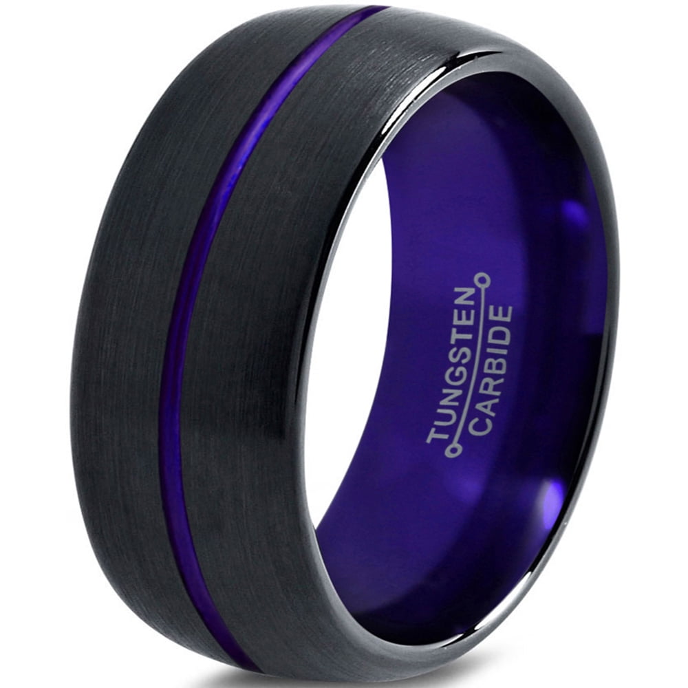 Charming Jewelers Tungsten Wedding Band Ring 10mm for