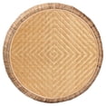 thumbnail image 3 of bali & pari Roma Rattan and Seagrass Coffee Table Low Profile Boho Accent Table, 3 of 6