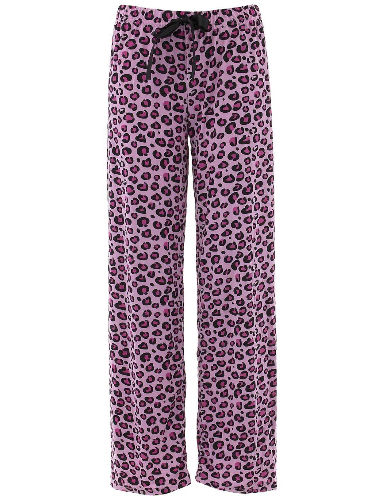 Cozy Couture - Cozy Couture Juniors Leopard Pink Pajamas Pants ...