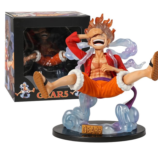 Figura de acción de una pieza de quinta generación 5 Sun God Luffy Nika juguete de modelo de colección de PVCcaja roja zhangyuxiang unisex
