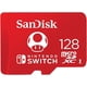 thumbnail image 1 of SanDisk 128GB microSDXC UHS-I card for Nintendo Switch - SDSQXBO-128G-AWCZA Pamolo Rápido, 1 of 5