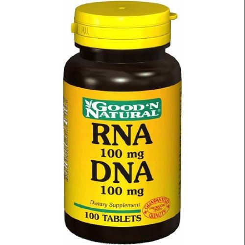 good n natural rna dna 100 mg 100 tablets walmart com