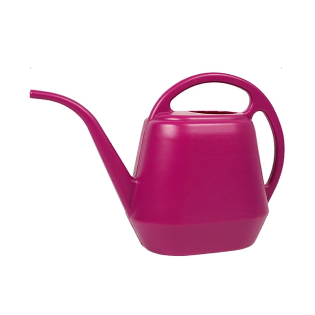 Regadera de 4L Matsuzay maceta de jardinería boca larga goteo de agua difusor de horticultura color Rosa roja