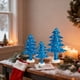 thumbnail image 4 of Adornos navideños, adornos navideños, regalos navideños, juego de decoración de escritorio para árbol de Navidad no tejido, adornos de tela no tejida, 4 of 7
