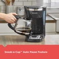 thumbnail image 4 of BLACK+DECKER - Cafetera digital de 12 tazas, CM1165GY, programable, filtro de cesta lavable, Sneak-A BLACK+DECKER NA, 4 of 11