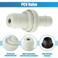 thumbnail image 4 of Unique Bargains PCV Valve Grommet Kit Exhaust Positive Valve for Toyota Corolla 1993-1997 No.1220415050/9048018001, 4 of 7