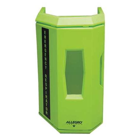 Allegro Single - Hi-Viz Green Single EBA Wall Case ALLEGRO 4550