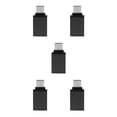 thumbnail image 3 of ZLight USB-C Type-C Male To USB 3.0 Female OTG Data Adapter Converter Computer Connector black 5Set, 3 of 6