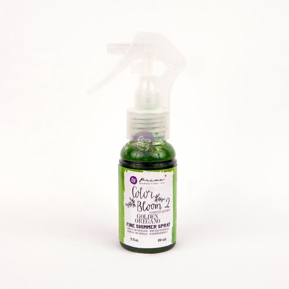 ART PHILOSOPHY Prima Marketing Color Bloom Spray Bottle 2-Ounce Golden Oregano 655350588854
