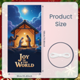 thumbnail image 1 of Sheep Star Christmas Banner Joy to the World Decorative Party Background, 1 of 5