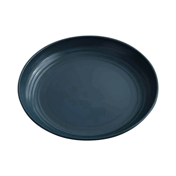 EARKITY Wheat Straw Plates, Unbreakable Deep Dinner Plates, Dishwasher Safe Kitchen Plates, Microwave Safe Plate, BPA-Free Cereal Plates, Plastic Round Plates Reusable for Kids Toddlers Adults
