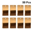 thumbnail image 2 of UEETEK 50PCS Copper Sheet DIY Craft Pieces for Jewelry Makers in and Bracelet Designs, 2 of 6