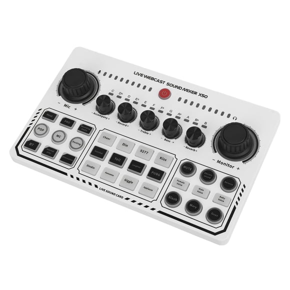 Tarjeta de sonido KTV para transmisión en vivo, tarjeta de sonido en vivo, tablero mezclador de sonido inteligente, tarjeta de sonido en vivo, la mejor en su clase