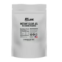 Instant Clear Jel for Canning 2 lbs: No Cooking Required - Liquid Thickener for Sauces and Gravies - New By Fit Lane Nutrition