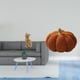 thumbnail image 2 of Estatua de gato, figura de escritorio, cojín de calabaza de Halloween, adorno de resina, diseño creativo único, ideal para decoración del hogar, estan, 2 of 8
