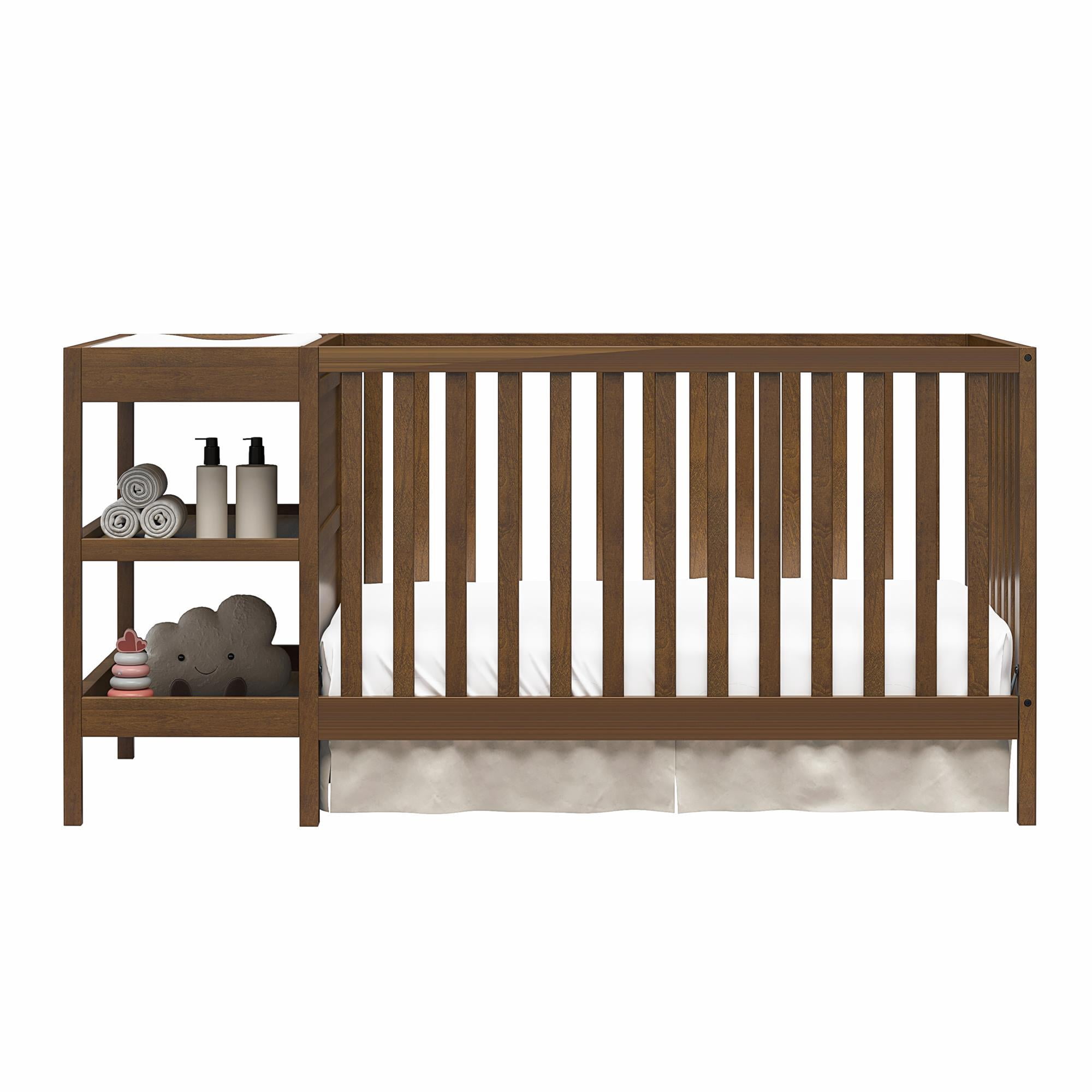 Baby Relax Ema 3-in-1 Convertible Crib & Changer Combo