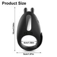 thumbnail image 2 of XBONP Vibrating Penis Ring, G Spot Rabbit Vibrator Rechargeable Penis Ring Vibrator with 7 Vibration Modes, Silicone Sex Toy for Man, 2 of 6