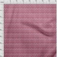 thumbnail image 4 of oneOone Silk Tabby Pink Fabric Chevron Craft Projects Decor Fabric Printed By The Yard 42 Inch Wide, 4 of 4