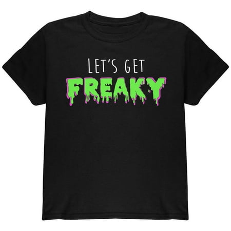 Halloween Lets Get Freaky Slime Youth T Shirt