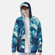 thumbnail image 2 of Fotbe Abstract Blue Skull Chaqueta con Protección Solar UPF 50+ para Hombre y Mujer, Camisa con Capucha y Bolsillos-3X-Large, 2 of 7