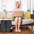 thumbnail image 1 of HaoXun EMS Foot Massager USB Portable Foot Massager Pad with Remote Control, 8 Modes 19 Intensity Levels Electric Foot Reflexology Massage for Home Office Use, 1 of 9