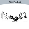 thumbnail image 3 of Clearance! for RV Motorhome Trailer Door Panel Side Decal Sticker Fashion Graphical Modelling Adornment Door Flower Stickers DIY Modified SUV Engine Cover Vinyl Decals Car Sticker,Dark Gray, 3 of 9