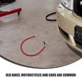 thumbnail image 3 of Manguera de bomba de bicicleta portátil y duradera, repuesto flexible, adaptador de compresor de aire para coche, motocicleta, bicicleta, manguera de bomba de aire roja, 3 of 5