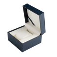 thumbnail image 1 of ZHAOCHENG Caja de reloj de cuero, azul2 piezasCaja de reloj a prueba de golpes, caja de presentación/caja de almacenamiento para los amantes de los relojes, 1 of 5