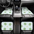 thumbnail image 6 of Sikiie Kawaii Frogs Car Foot Mat Set of 4 Pieces Basics Universal Fit Rubber Carpet Floor Mats For Car SUV Van & Truck, 26.8"L x 17.3"W (Front), 13"L x 17.3"W(Rear), 6 of 6