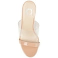 thumbnail image 4 of Journee Womens Angelina Slip On Wedge Sandals, 4 of 8