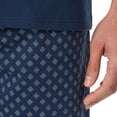 thumbnail image 5 of SCHIESSER Pijama corto de hombre - Casual Essentials, cuello redondo, algodón Azul oscuro M (Medium), 5 of 5