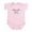 Petal Pink, variant on CafePress - King Arthur Infant Bodysuit - Baby Light Bodysuit, Size Newborn - 24 Months
