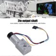 thumbnail image 3 of High Torsion Worm Gear Motor Full Metal Self Locking Encoder Reduction Motor Single Shaft10RPM DC6V, 3 of 4