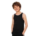 thumbnail image 5 of BFHHYA Youths Quick Dry Athletic Shirts Mesh Sleeveless Round Neck Tops Casual Basketball Jerseys Boys Girls Size 3-18 Years, 5 of 6