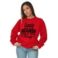 thumbnail image 5 of Nothing Like Southern Girl Country Women Crewneck Sweatshirt Brisco Brands S, 5 of 6