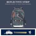 thumbnail image 5 of FORMRS School Backpack 17" Student Travel Bag with Laptop Compartment, Floral Bird Pattern, 5 of 7