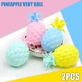 thumbnail image 4 of 2 Grandes Boules Anti-Stress Ananas, 4 of 11