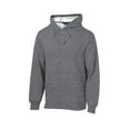 thumbnail image 3 of SPORT-TEK Men's Tall Pullover Hooded Sweatshirt 3XLT Vintage Heather, 3 of 3