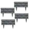 thumbnail image 1 of CNKOO Garden Lawn Landscaping Border Fence Palisade Brick Effect Edging Decor, 1 of 8