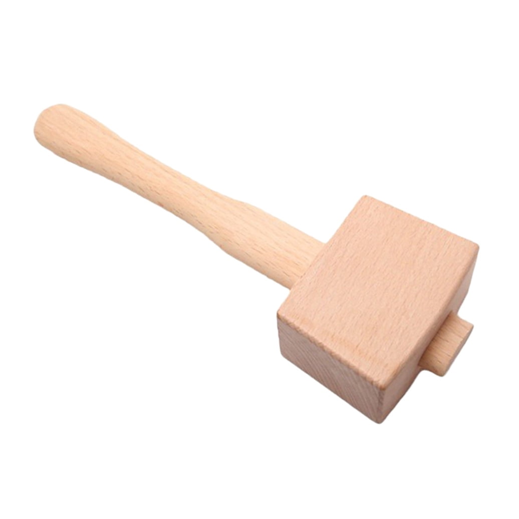 HOOWIFFY Woodworking Hammer with Beech Wood Handle, Craft Tool Set for Precision Wood Craft and Projects