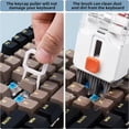 thumbnail image 3 of MesaSe 7 in 1 MultiFunction Cleaning Kit For Phone  Earbuds  Laptops  Tablets  Cameras  Lenses  Screen & Keyboard Key Puller Kit with Spray  Fibre Swipe  Large & Mini Brush for  Type of E, 3 of 8
