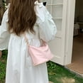 thumbnail image 3 of Kpop Waterproof Nylon Armpit bag for wome handbag small Casual Light ladies Shoulder Crossbody bags totes bolsa feminina pink, 3 of 6
